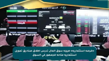 «فرصة استثمارية» هيئة سوق المال تدرس إطلاق صناديق تمويل استثمارية متاحة للجمهور في السوق